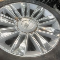 Good Parts 22” Rims And Tires Cadillac Escalade 90 / Life And Tires 