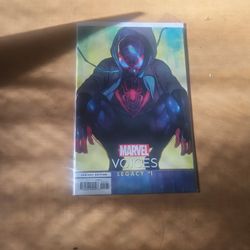Marvel's Voices: Legacy #1 (Miles Morales Variant) Bagged And Boarded