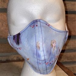 Disney Frozen II Face Mask With Filter 😷 Child Size (8 Years And Under)