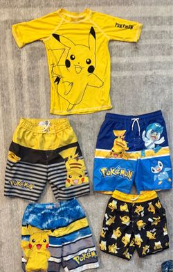 Kids Swim Bundle – Pokemon, Sonic, Hurley