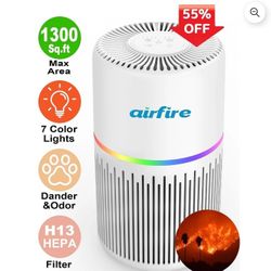 AIRFIRE Air Purifier With Backlit