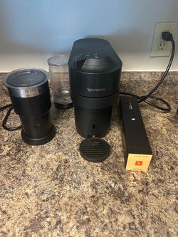 Nespresso virtuoso and frother