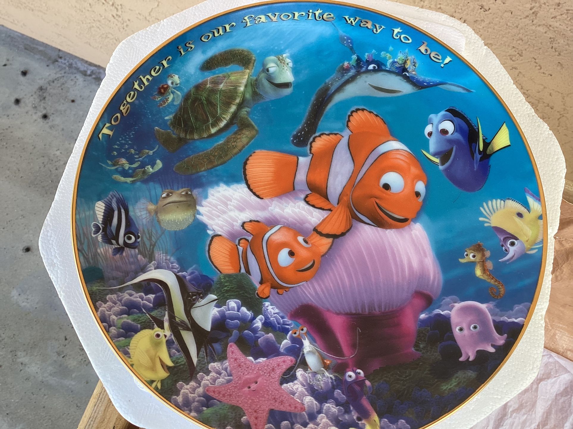 Finding Nemo Authentic Plate