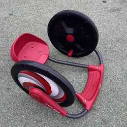 Youth Rider - Radio Flyer, Cyclone Ride-on for Kids, Arm Powered, 16" Wheels, Red, 