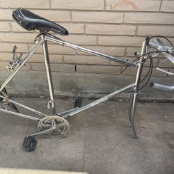 Vintage Road Star Bike Frame With Parts