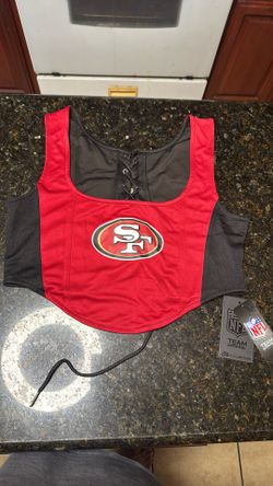 XL Niners Crop Top