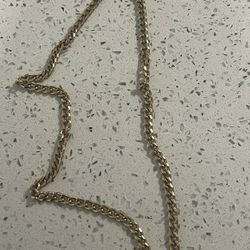 24K Gold Plated Chain 
