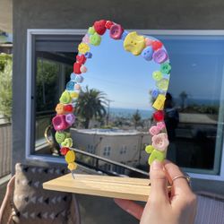 Cute As a Button Handmade Mirror <3