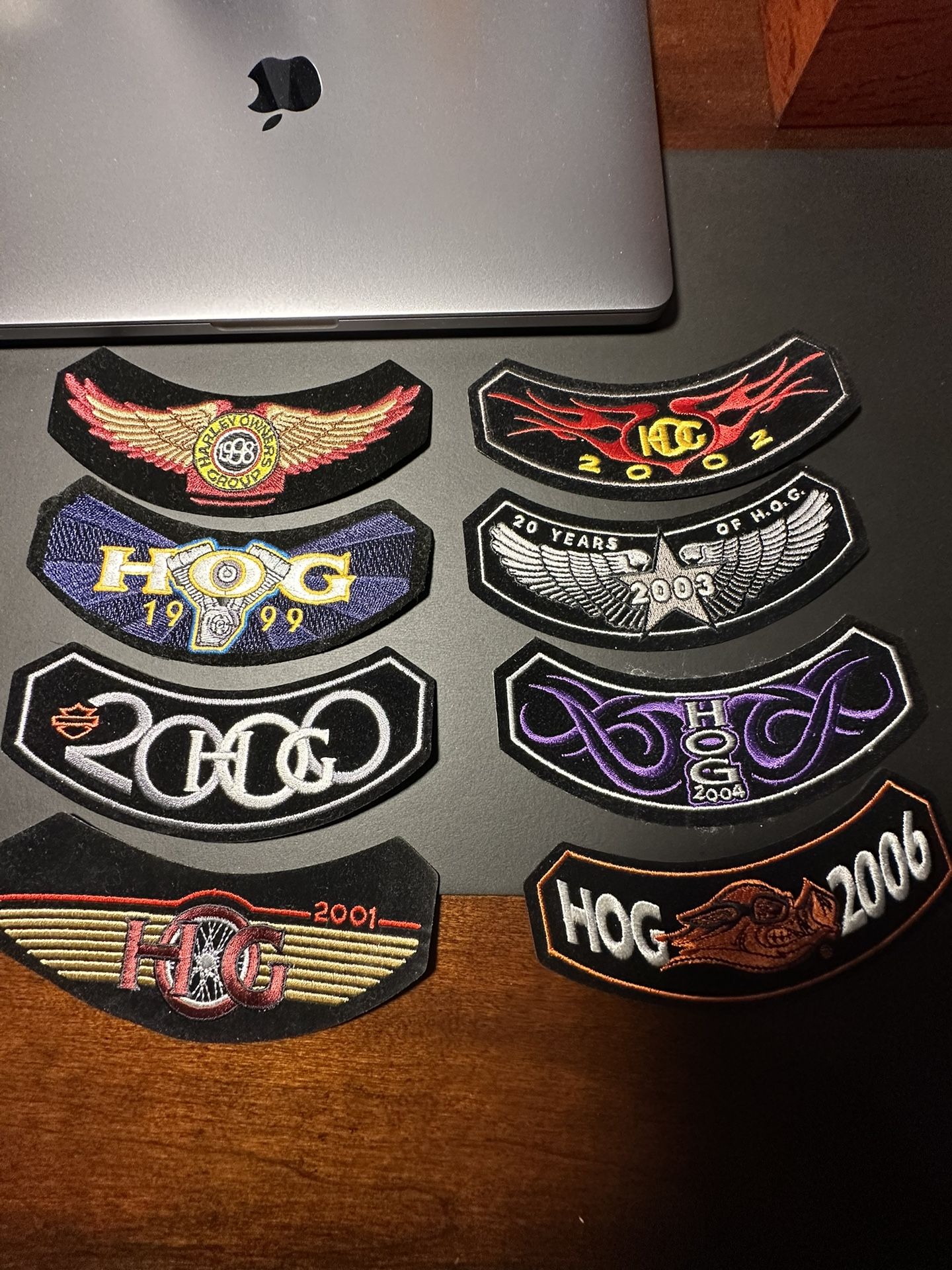 Harley Davidson Badges