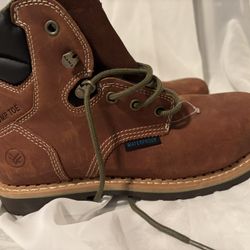 NEW STEAL TOE WORK BOOTS