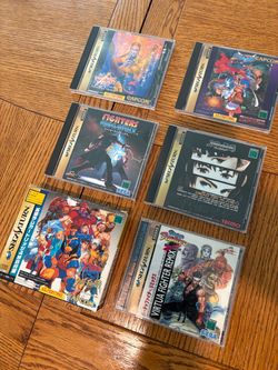 Sega Saturn Japanese Fighting Games