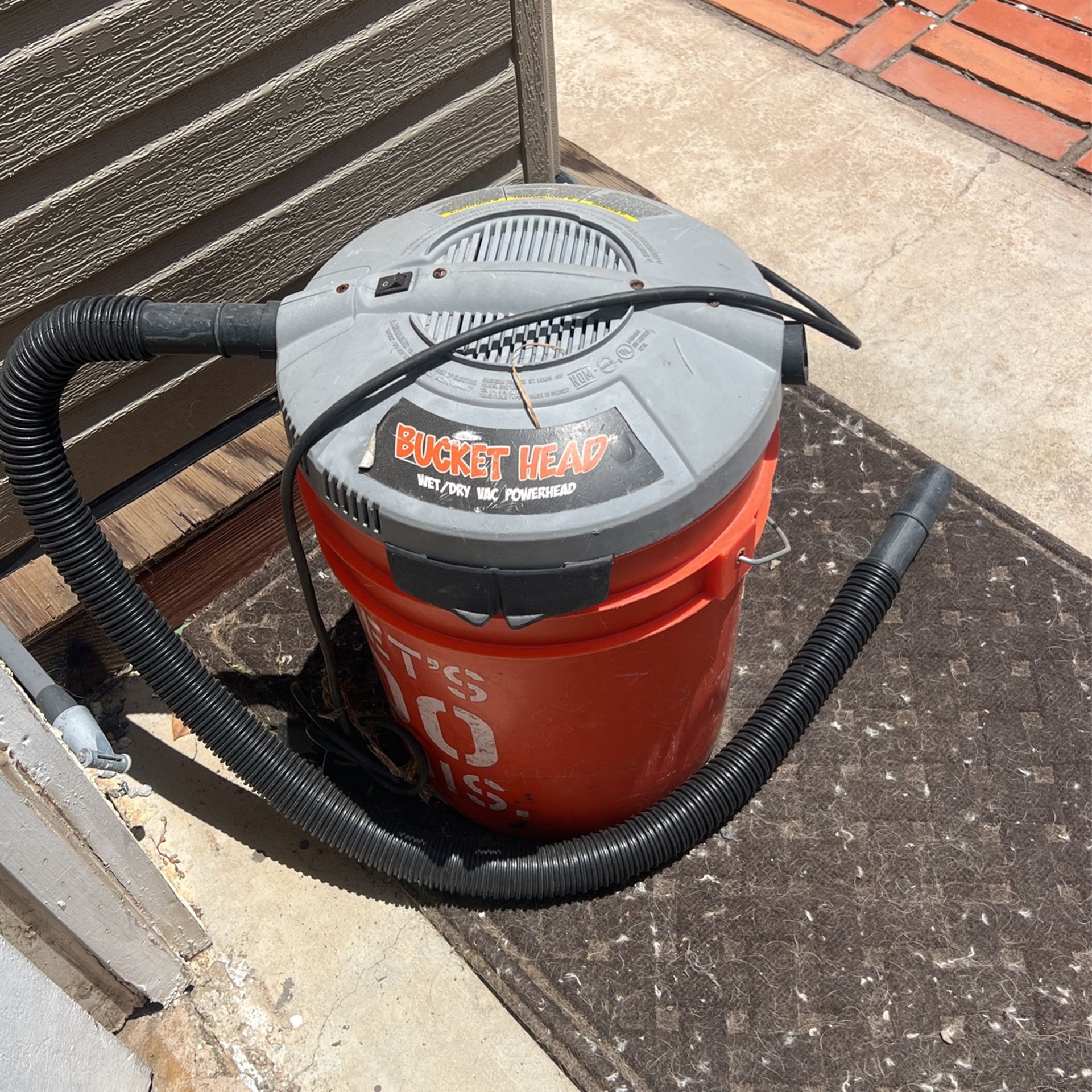 Bucket Head Wet Dry Vac