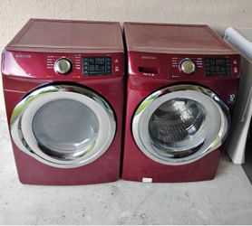 Samsung Front Load Washer and Dryer Set