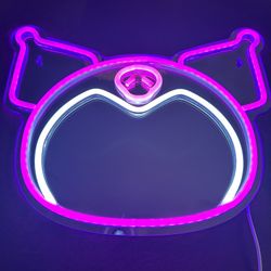 Kuromi Mirror Neon LED Sign