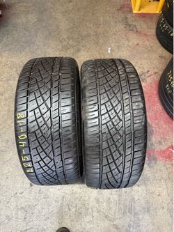 225/40/18 (2) Continental installed
