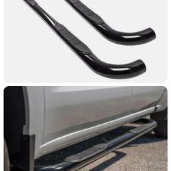 Ionic 3" Step Rails For Double Cab 19-22 Silverado, RAM, TOYOTA , Or Nissan 