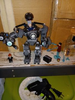 Marvel: iron Man vs Obadiah stane Lego set