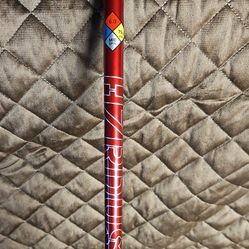 Hzrdus Red RDX Smoke  Fairway Wood  Shaft.  Stiff. Rh TaylorMade Adapter.  . 75g 