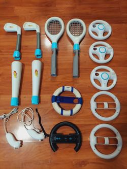 Wii game system Accessories Bundle