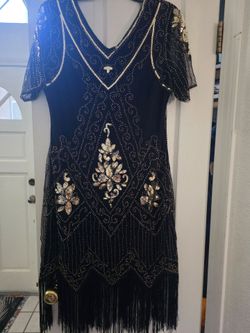 Womans flapper girl costume, brand new size XL