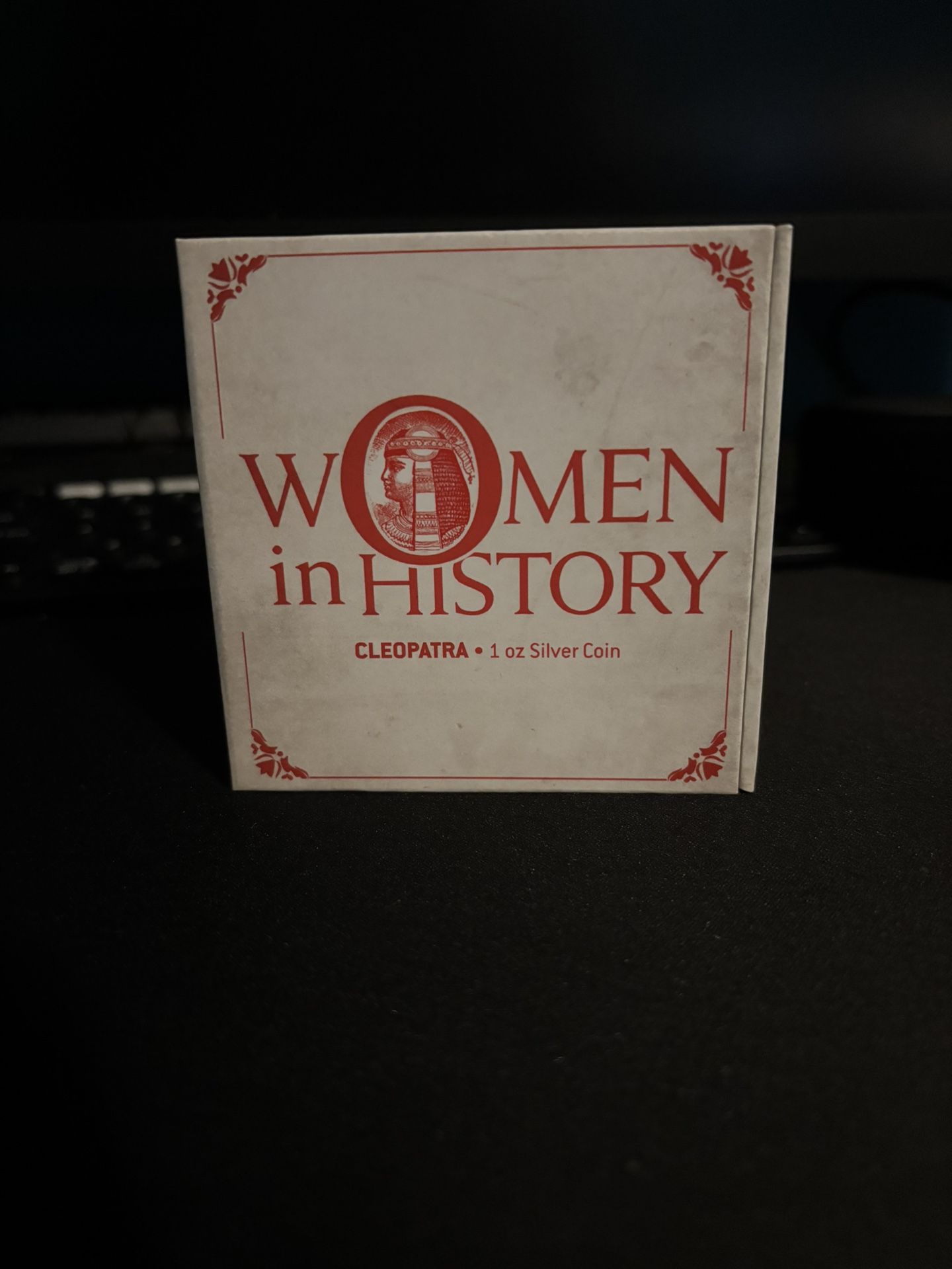2023 Niue Women in History 1 oz .999 Silver Colorized Cleopatra Proof Coin OGP