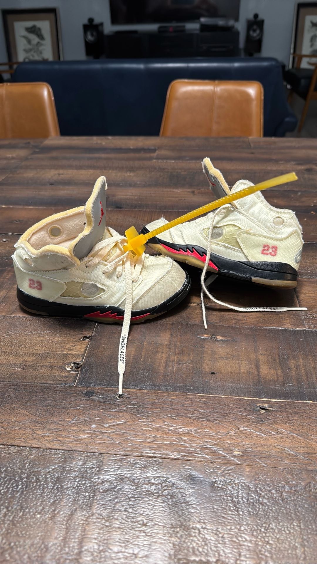 Nike Off White Jordons Child's Size 10