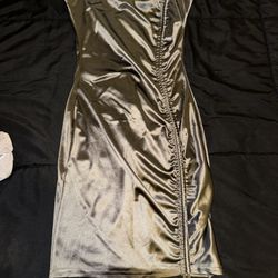 Satin Like Dress