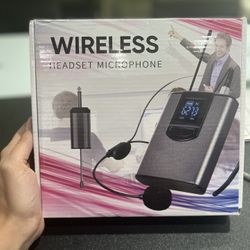 Professional Wireless Headset Microphone 