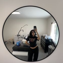 Large Circle Mirror