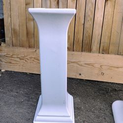 Base Only, Kohler Pedestal Sink Base, Repurpose