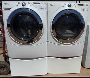 Whirlpool washer and dryer