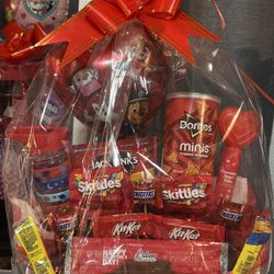 Kids Valentine Gift Basket