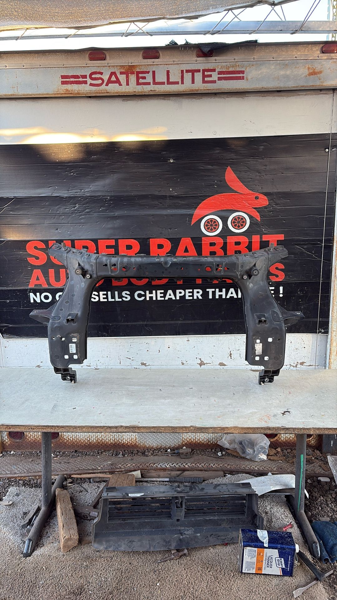 2009 Traverse Radiator Core Support OEM 2017