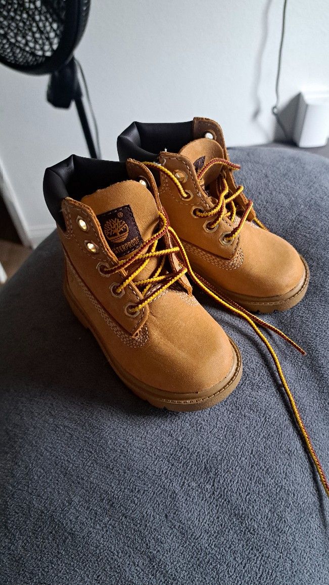 Timberland Boots Size 4 Toddler