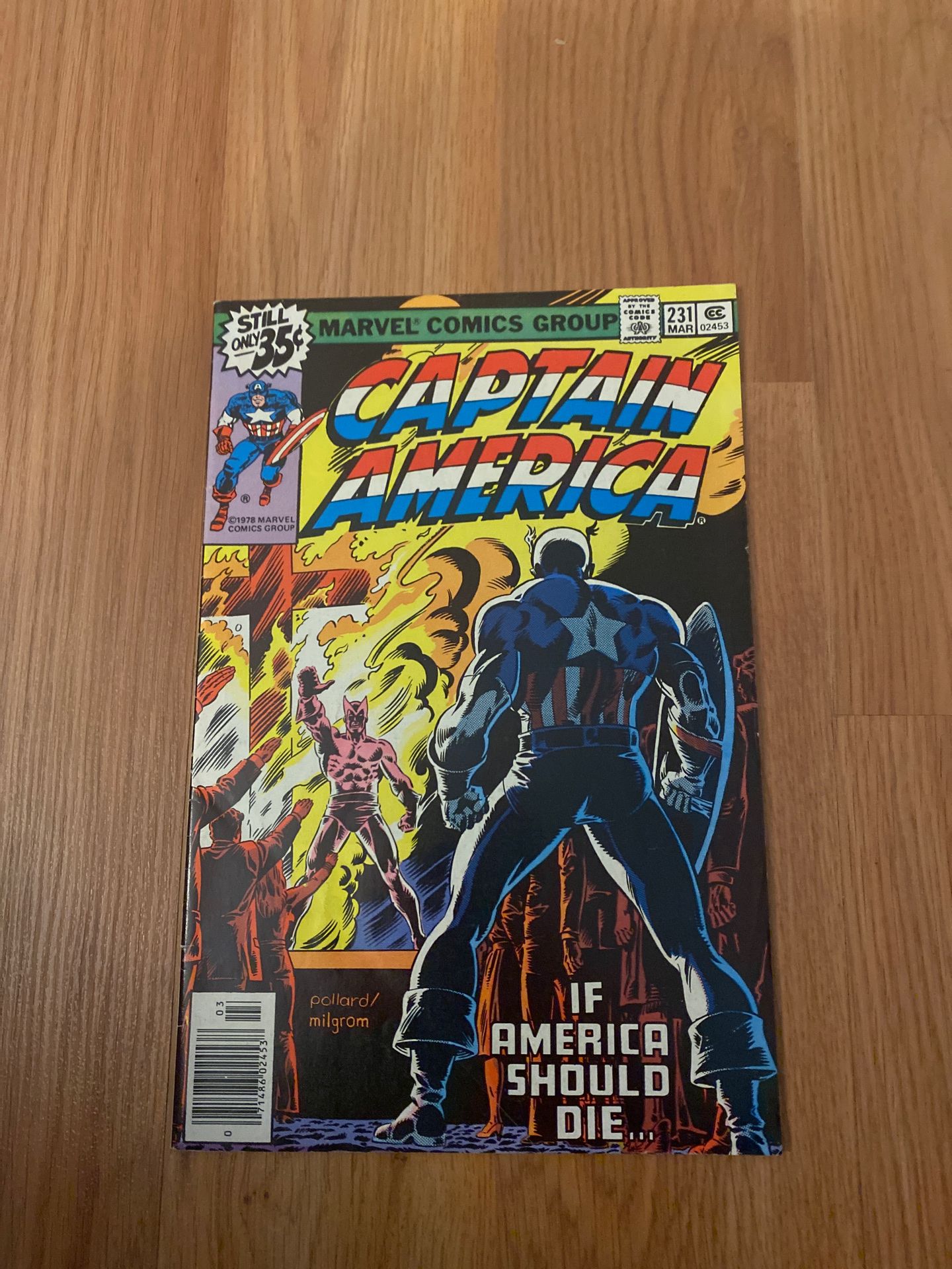 Captain America #231