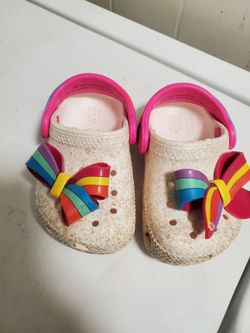 Jojo siwa glitter crocs