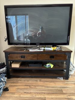 Free 55” Tv and Stand