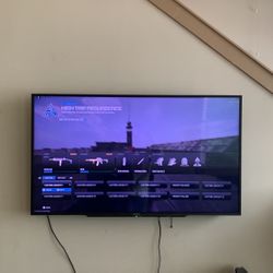 Sony 55” Smart TV With Wall Mount 