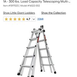 Little Giant Multi Brand New 22” 300lbs For sale 