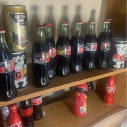 Coke Bottle NASCAR Set  Dale Earnhardt Included 