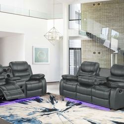Sensational Reclining Sofa And Loveseat At Direct Wholesale Price! 