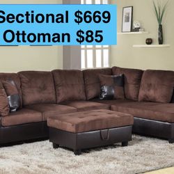 🌼FREE DELIVERY🌼Brand New Sectional Sofa Couch 