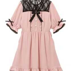 DearMyLove Lace Yoke Bijou One Piece
