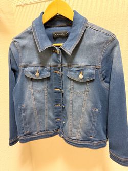 Tahari Denim Jean Jacket