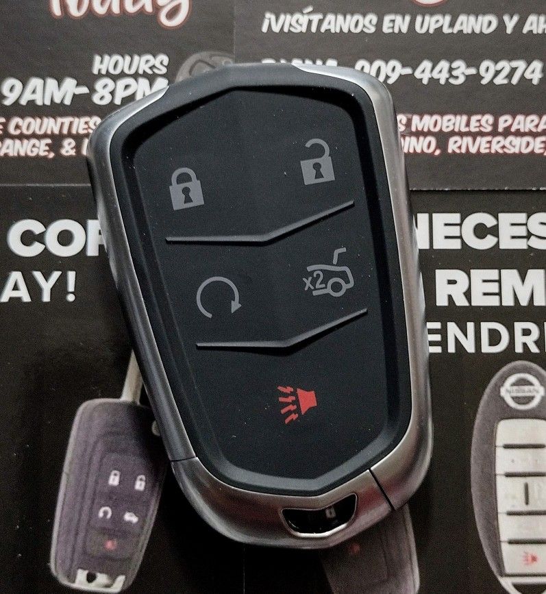 $120 in Pomona/Upland | 2014-19 Cadillac Smart Proximity Push Start Remote Key Copy (ATS, CTS, XTS, CT6, Escalade, XT5, XT4)