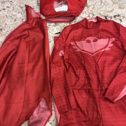 Red PJ Masks Costume 3T-4T