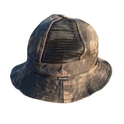 Vintage Supreme Aspen Wood Camo Bucket Hat
