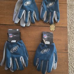 4 Pairs Of Eagles Foco Gloves 