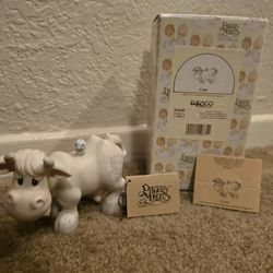 Precious Moments Cow