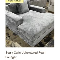 Sealy Calin Upholstered Foam Lounger